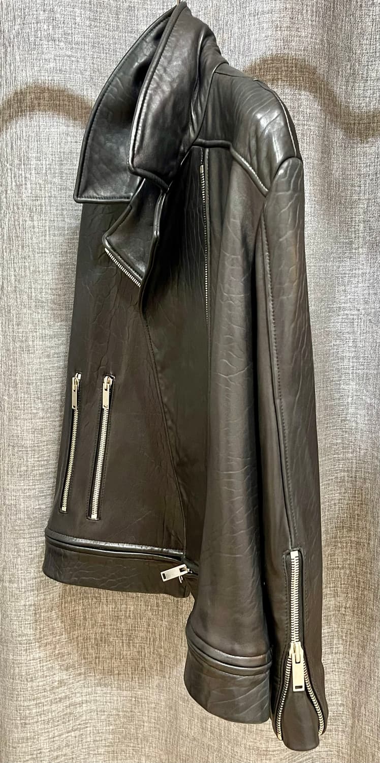 노케(NOHKE) 에콘 레더 에디션 램스킨 자켓 블랙  (M/38) 상품이미지9