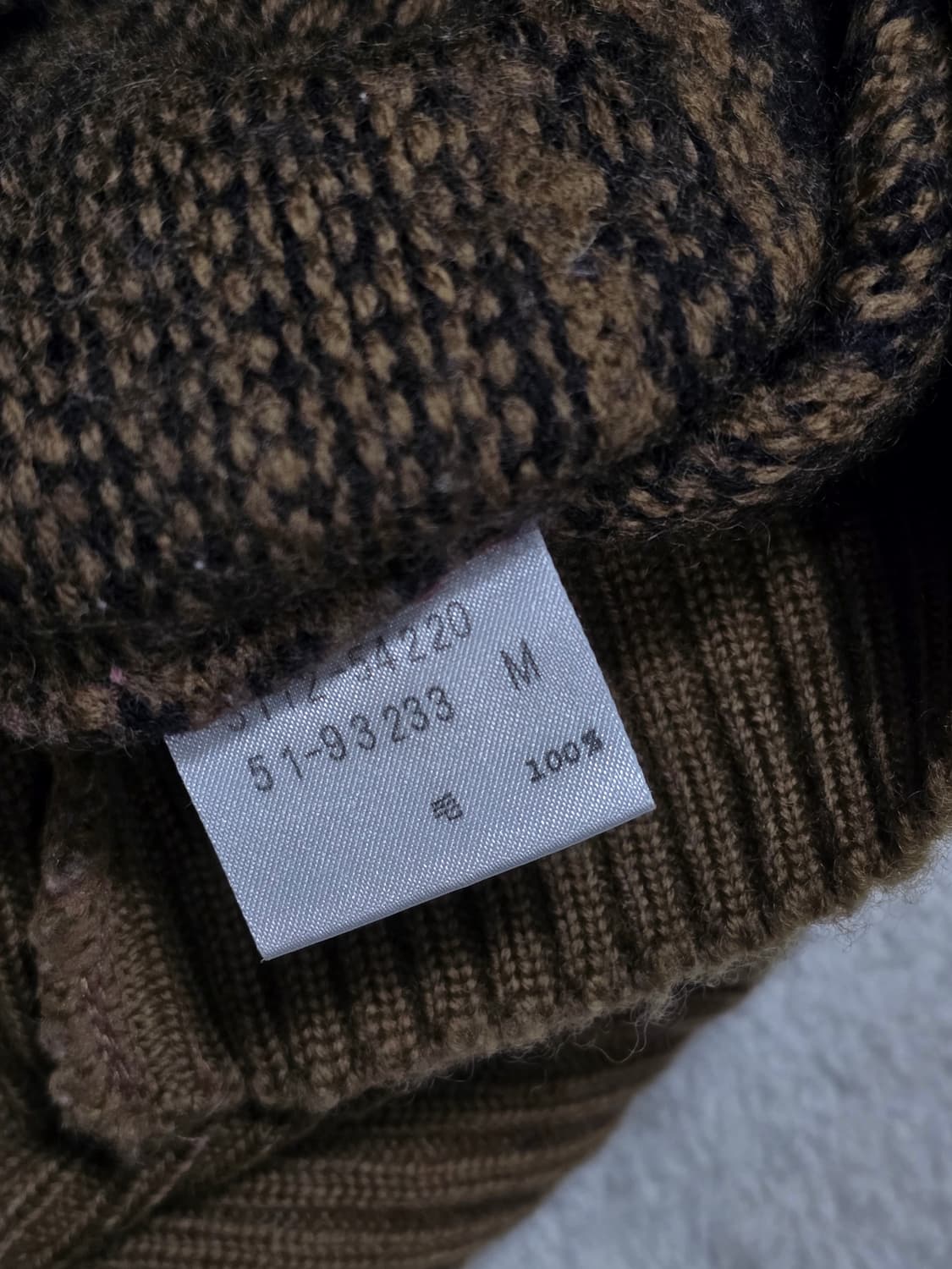 Lautreamont 로트레아몽 페어아일 스트라이프 울 니트 상품이미지5