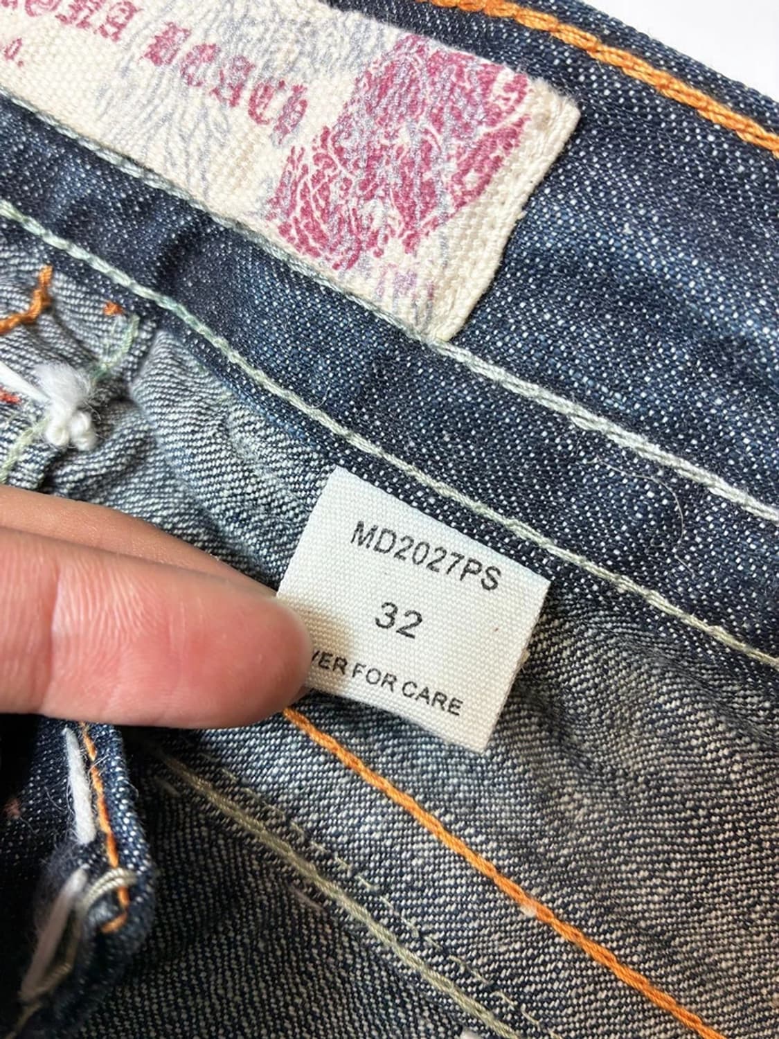 라구나비치00's Y2K 펑크 데드스탁 스티치 자수 데님팬츠 PN8830 상품이미지9