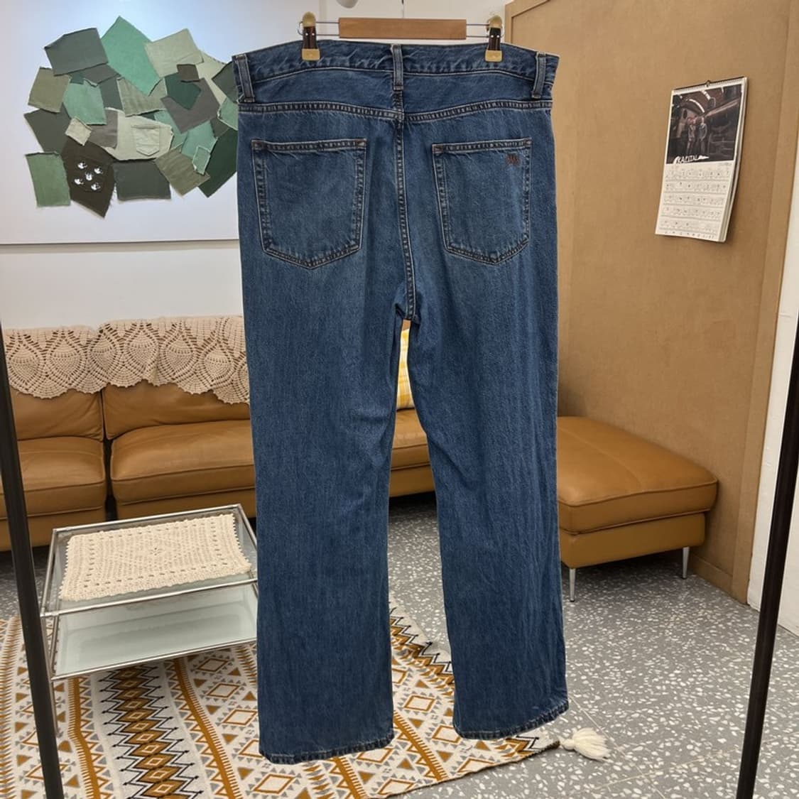 JW 앤더슨X유니클로 빈티지 캐주얼 데님팬츠 33인치 C10721 상품이미지4