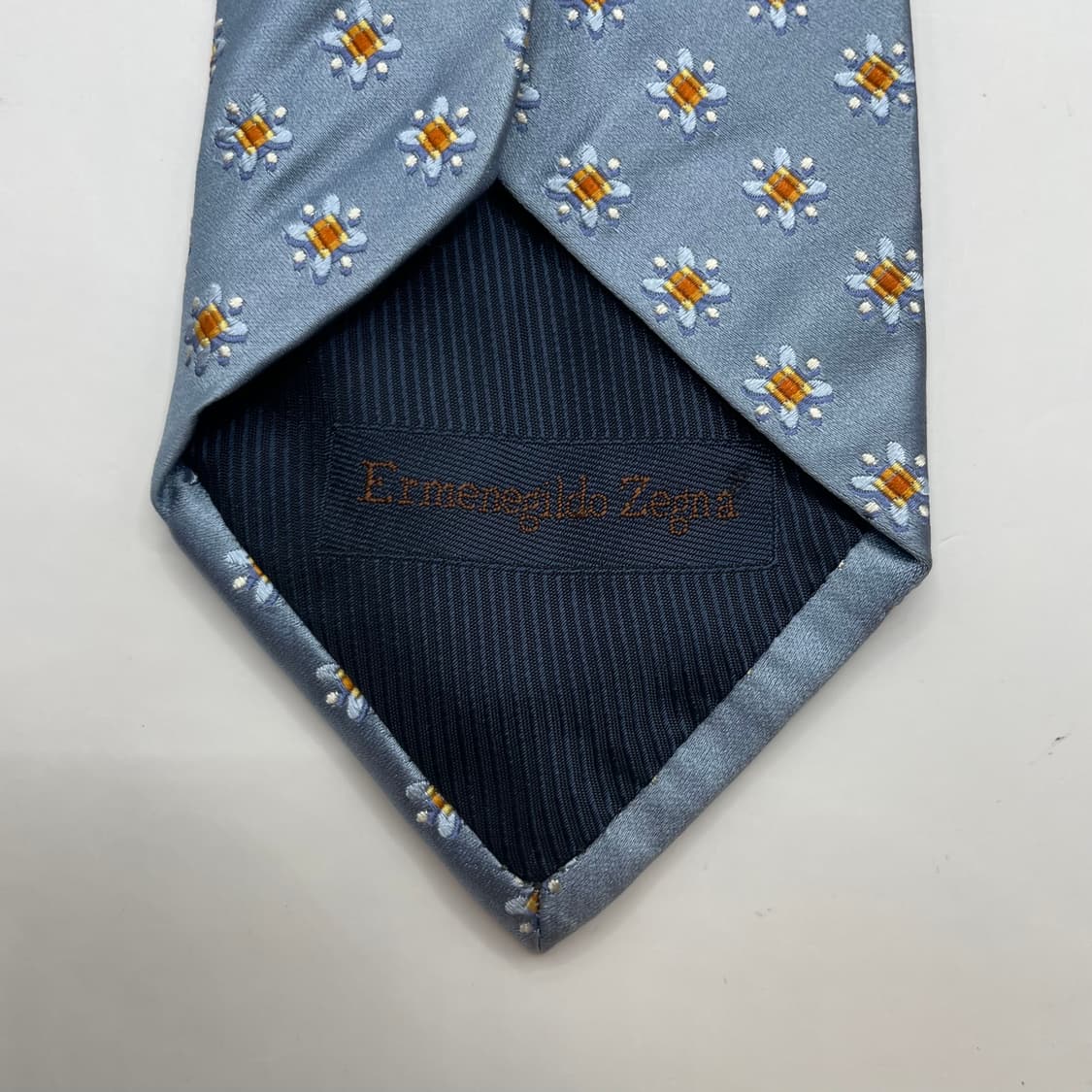 412) (Ermenegildo zegna) 에르메네질도제냐 패턴 넥타이 상품이미지5