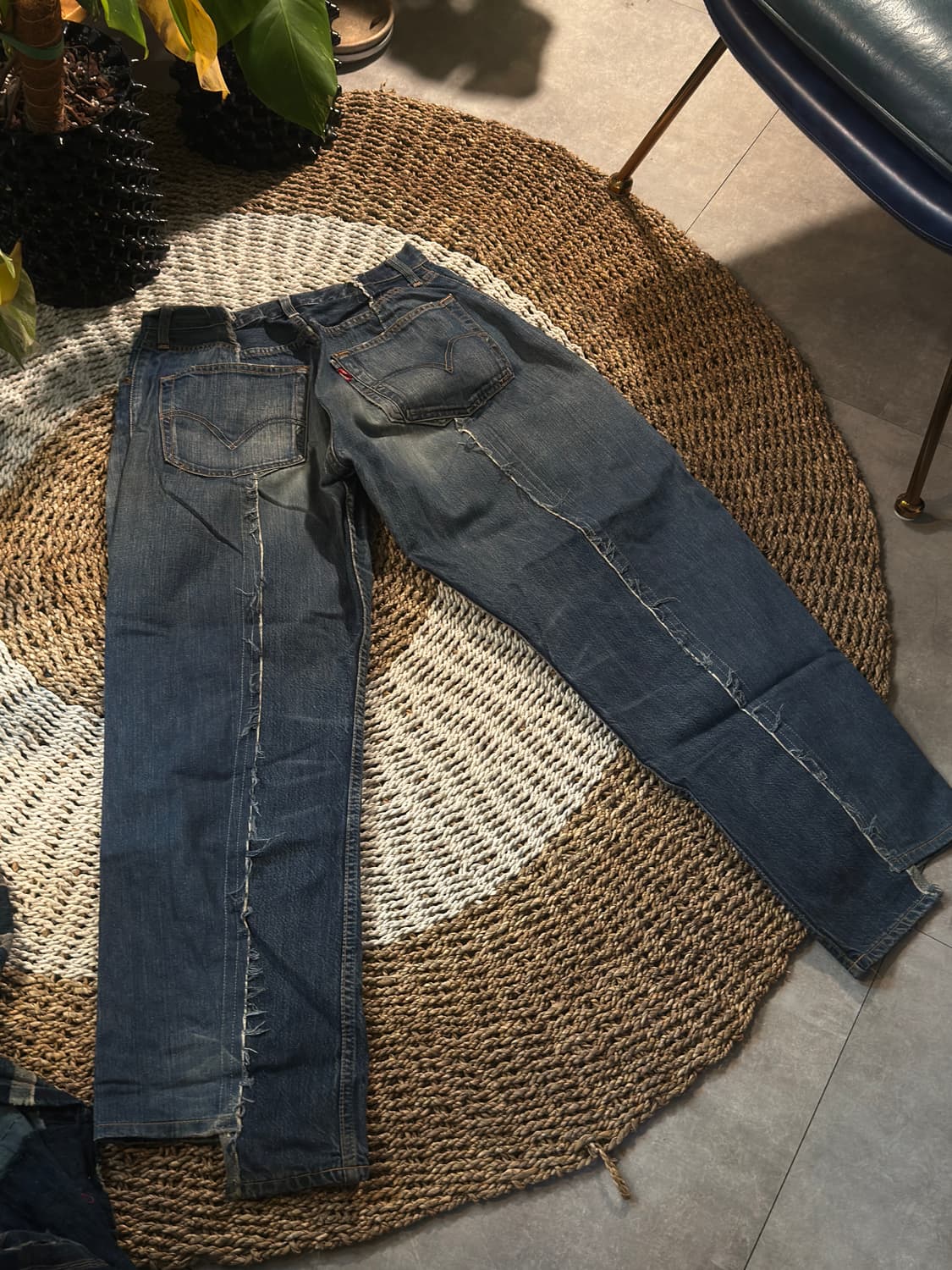 올드파크 oldpark 크롭 데님팬츠 32size 상품이미지3