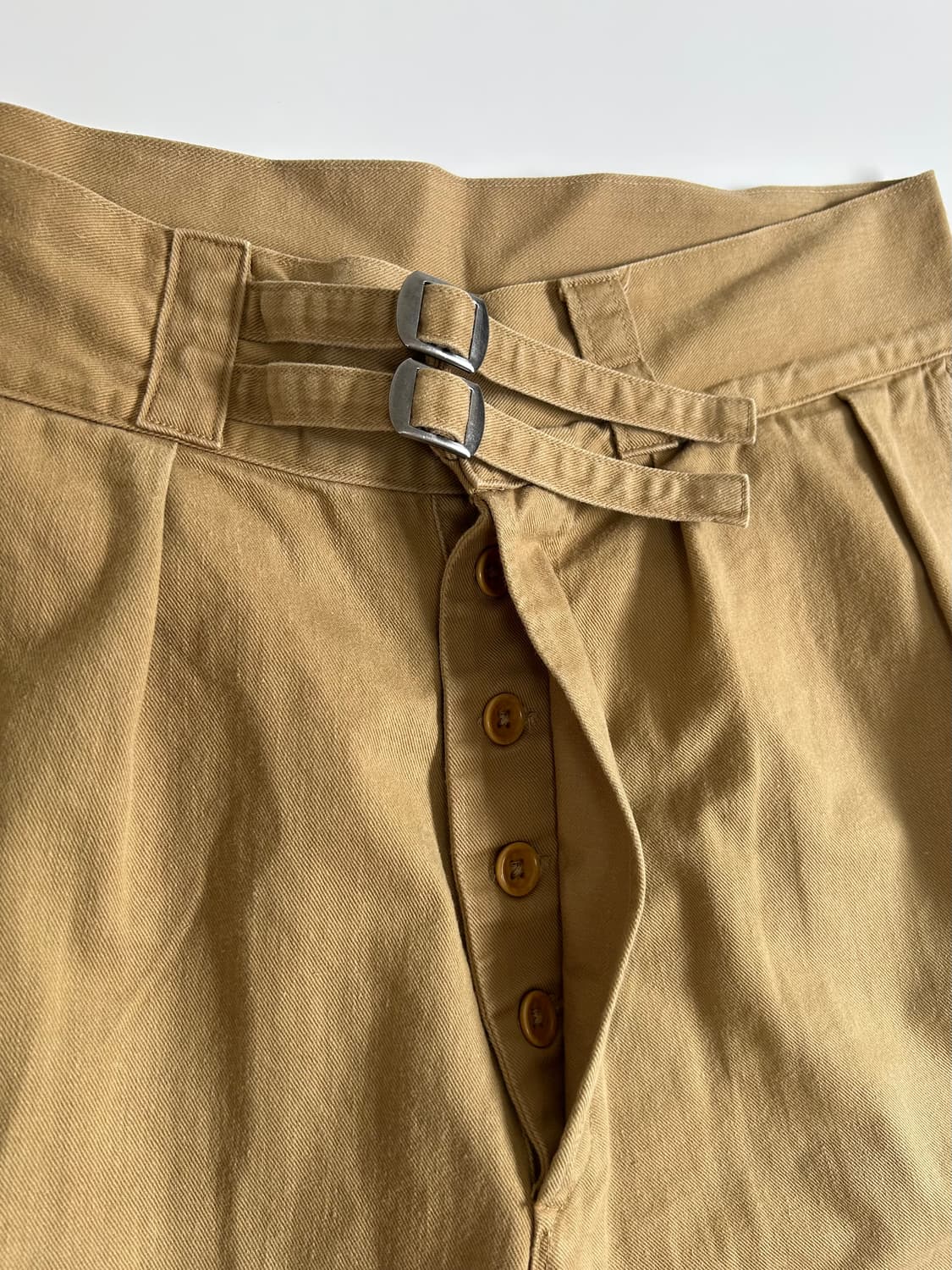 (M) 오어슬로우 구르카 쇼츠 베이지컬러 반바지 상품이미지3