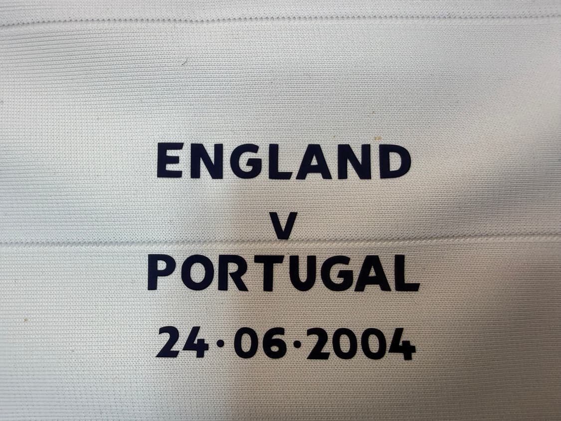 [S] 엄브로 잉글랜드 국대 04-06 홈 베컴 마킹 유니폼 상품이미지7