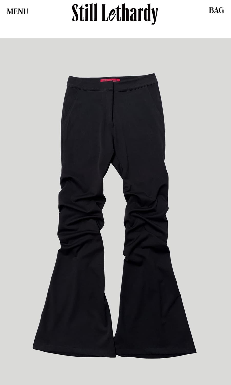 스틸레써디 KNEE-TUCK PANTS 상품이미지2