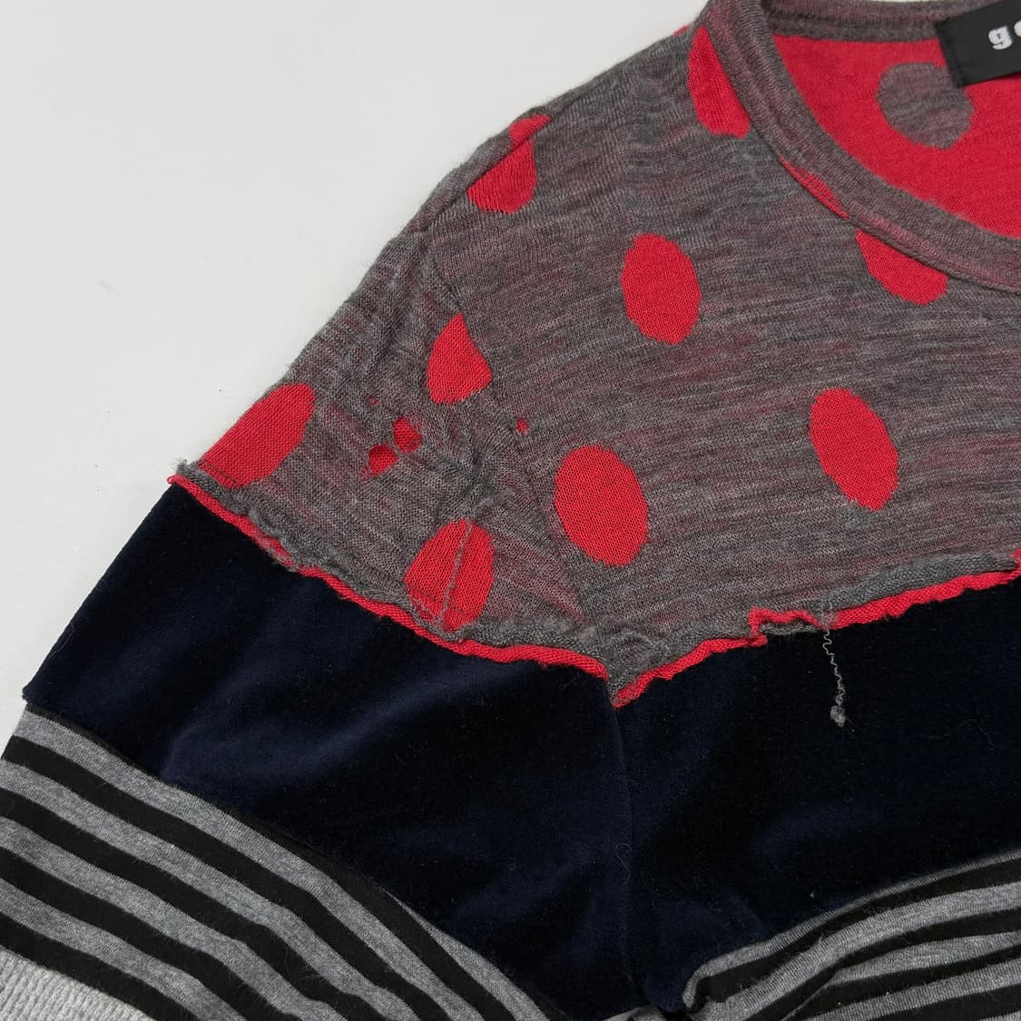 Gomme mixed cardigan 상품이미지6