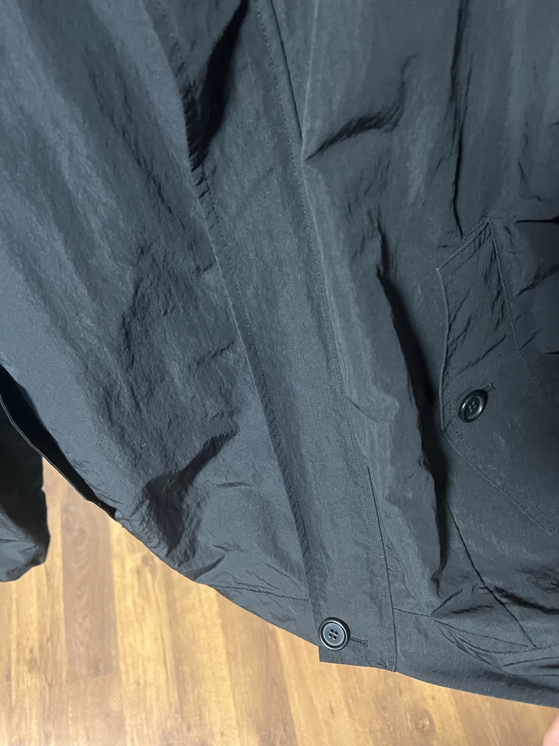 아모멘토 립스탑 볼륨 자켓 L 블랙 상품이미지4