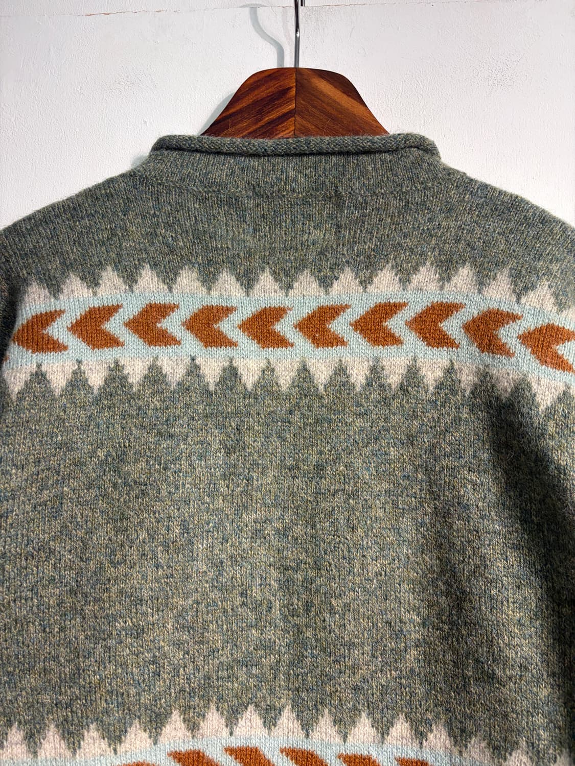 wool 100% vintage 니트  울 100% 상품이미지10