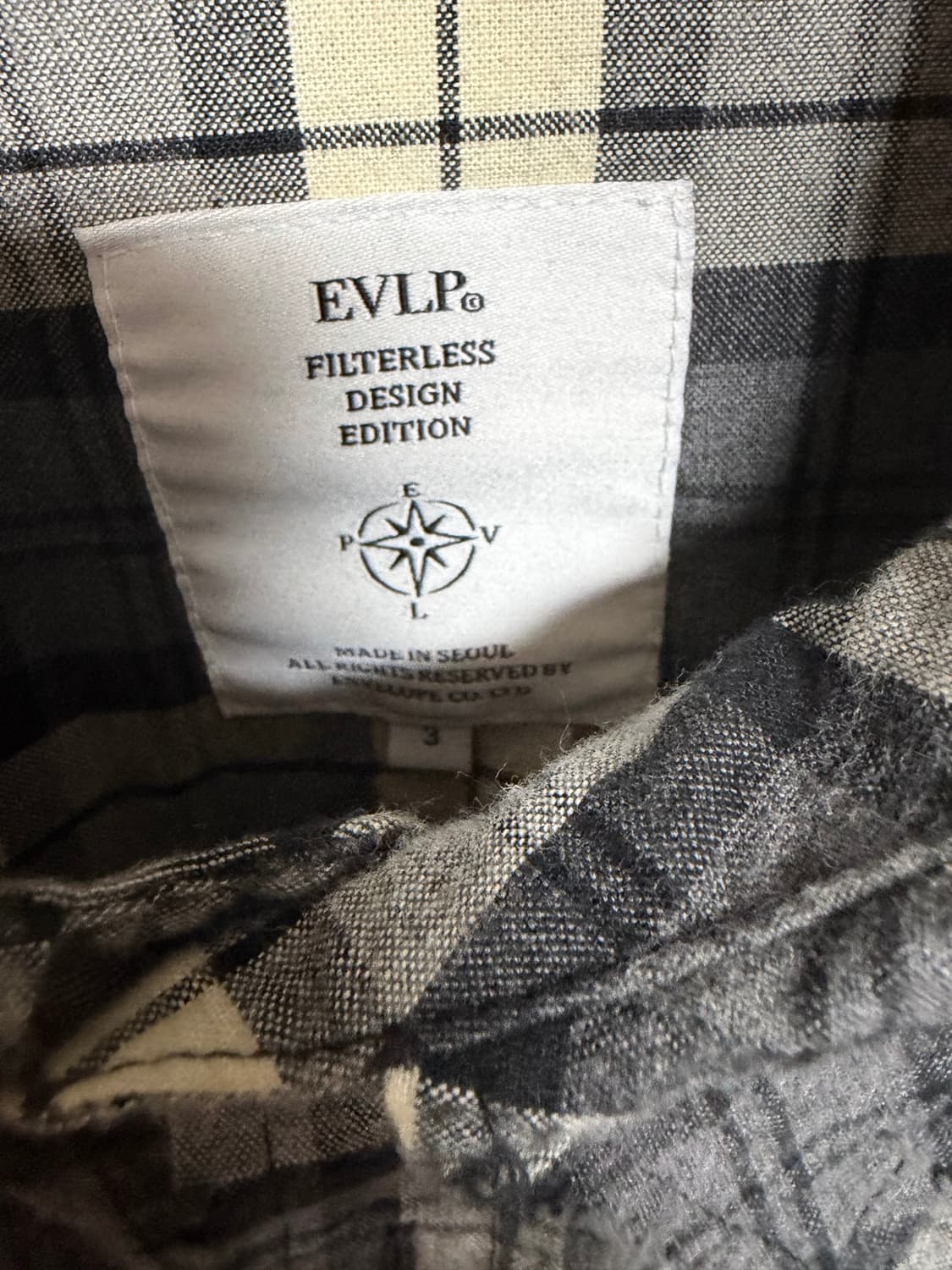 EVLP 엔벨로프 체크셔츠 상품이미지4