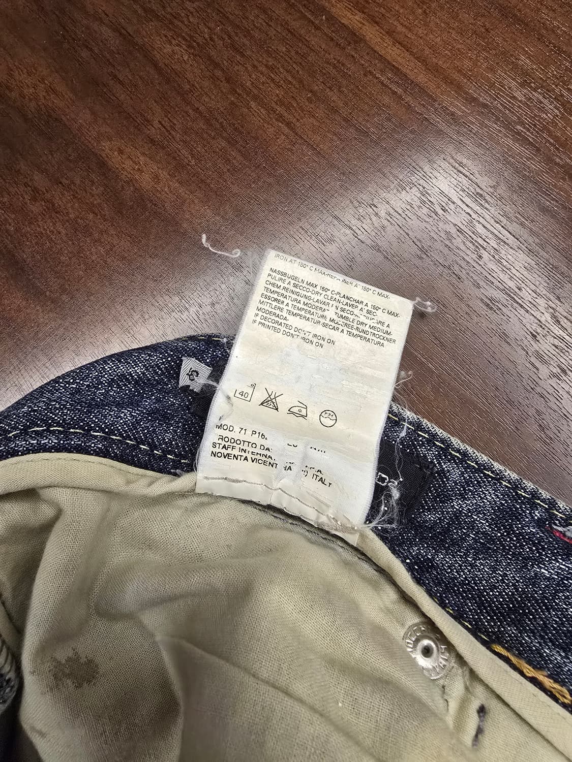 디스퀘어드 빈티지 런웨이 더티진 48 상품이미지7