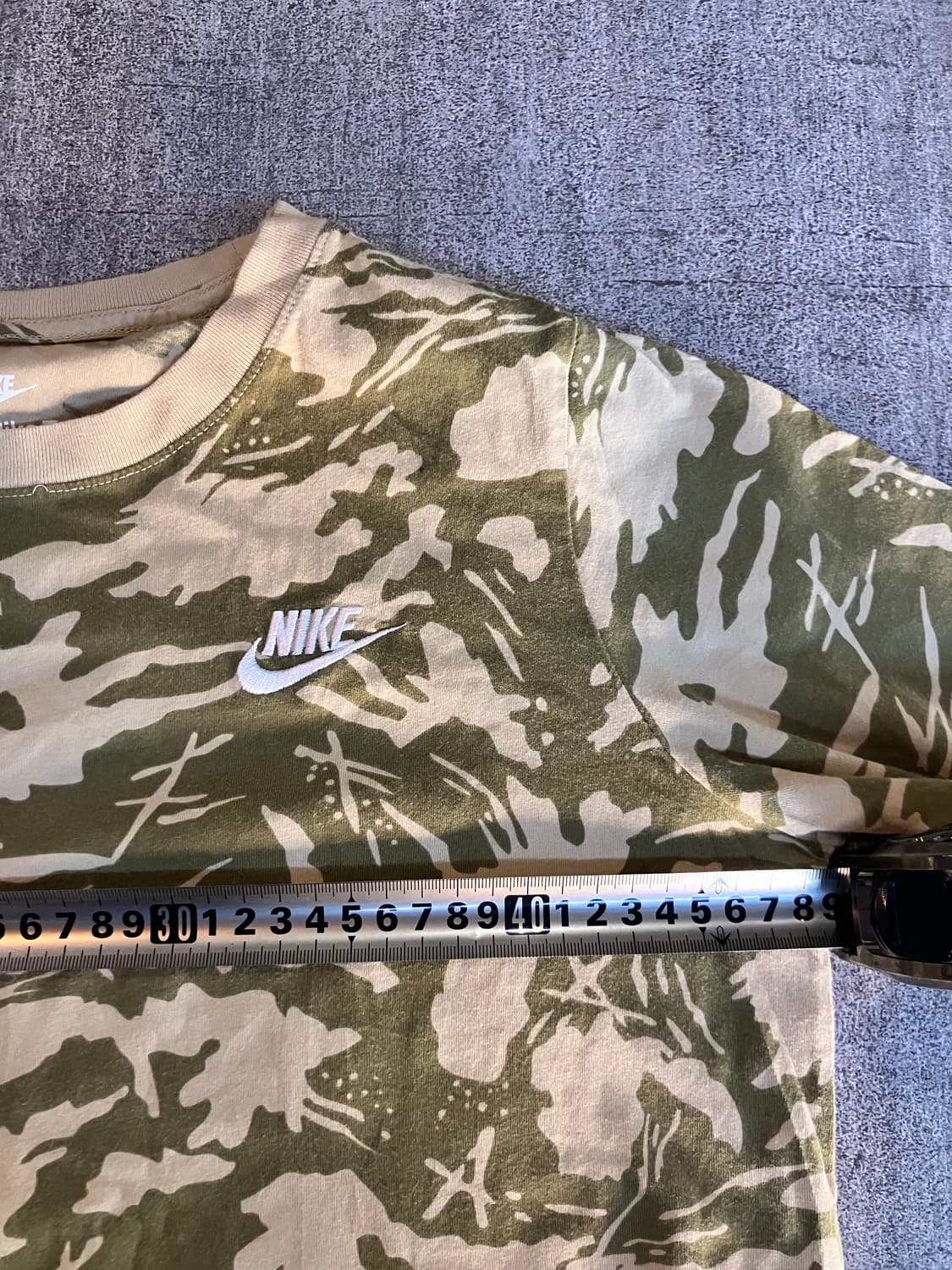 Nike 나이키 핀터깔y2k 그런지펑크 카모 데미지 긴팔롱슬리브 상품이미지2