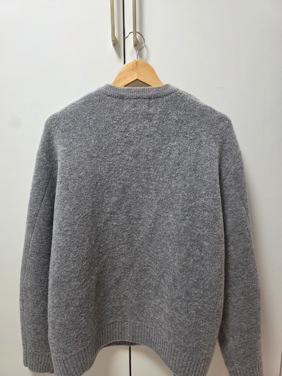 솔리드옴므 25FW 라운드넥 니트 가디건 [50] 상품이미지2