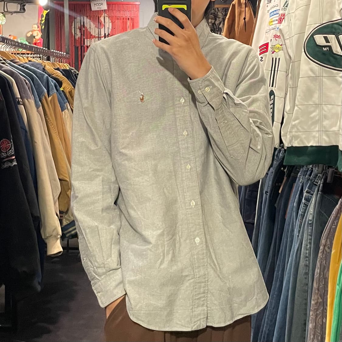 [IM] Polo 폴로 그레이 긴팔셔츠 상품이미지4