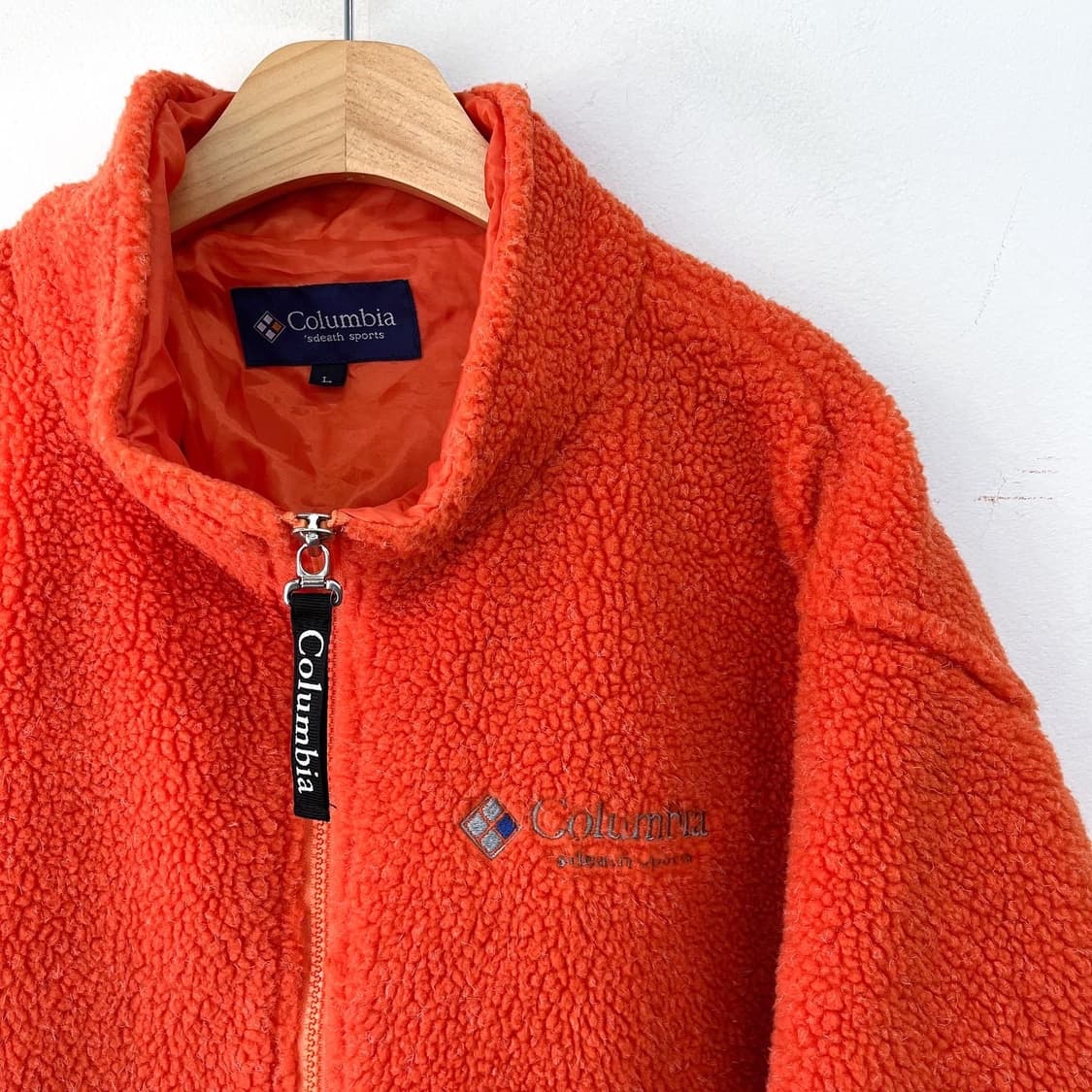 컬럼비아 백스펠아웃 오렌지 쉐르파 아웃도어 플리스 자켓 상품이미지4