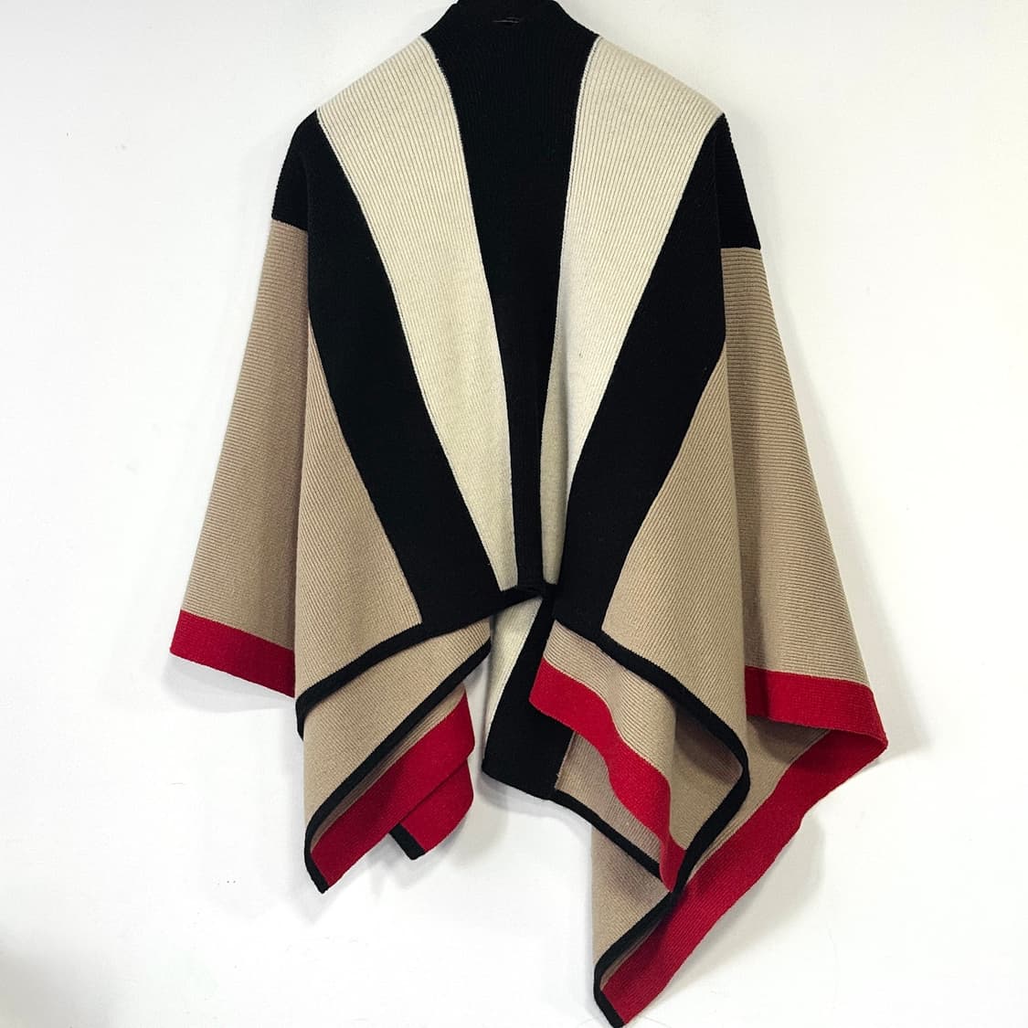 버버리 스트라이프 판초 케이프 상품이미지5