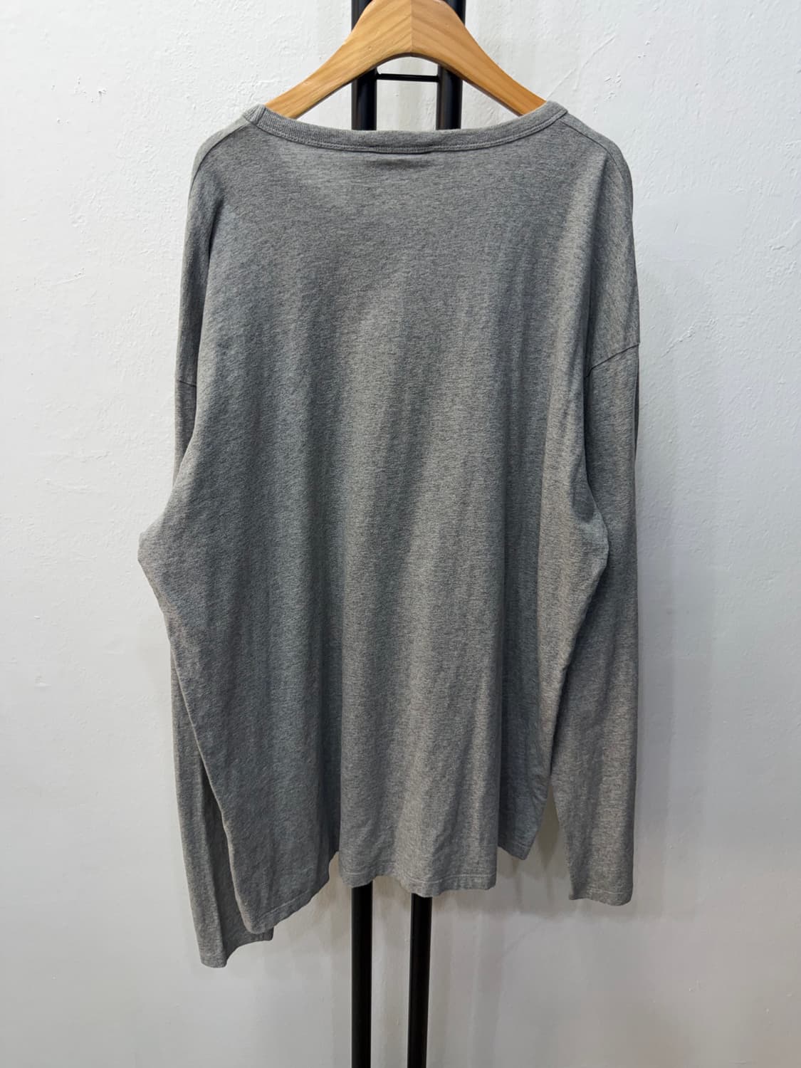 정품) 메종키츠네 남성 폭스 헤드 긴팔티 XL 상품이미지4