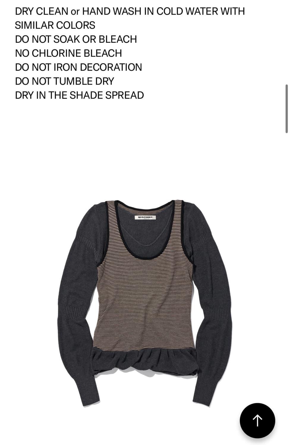 미스치프 니트 상품이미지1