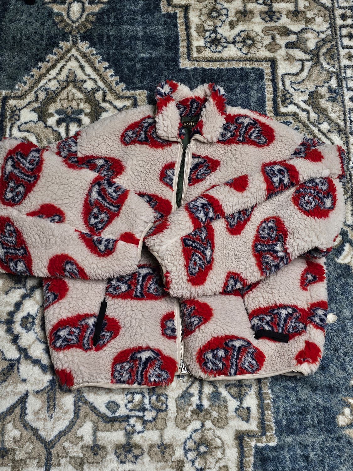 [3] kapital 캐피탈 8T6 보아 플리스 크롭 자켓 상품이미지4