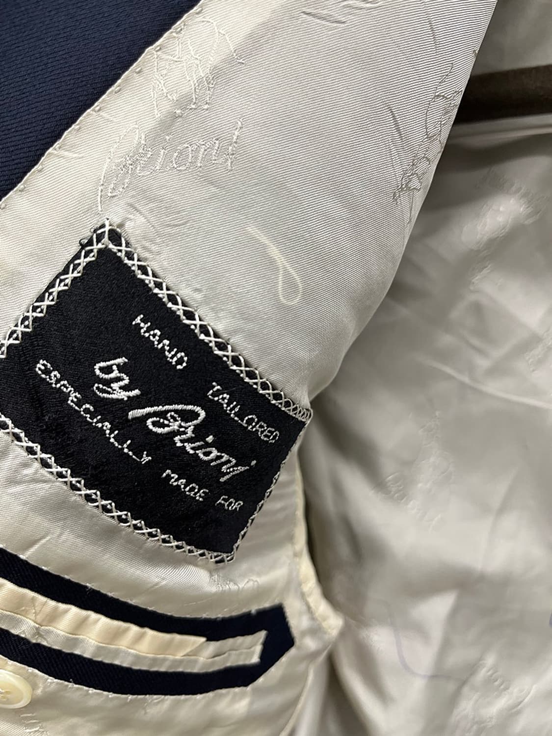 100-105) 브리오니 네이비 콤비자켓  상품이미지8