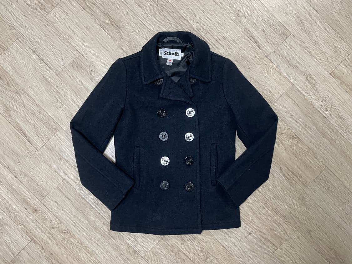 55) 쇼트 여성 미군 10버튼 울 피코트(캐나다제)RRL&LVC&폴로 상품이미지1