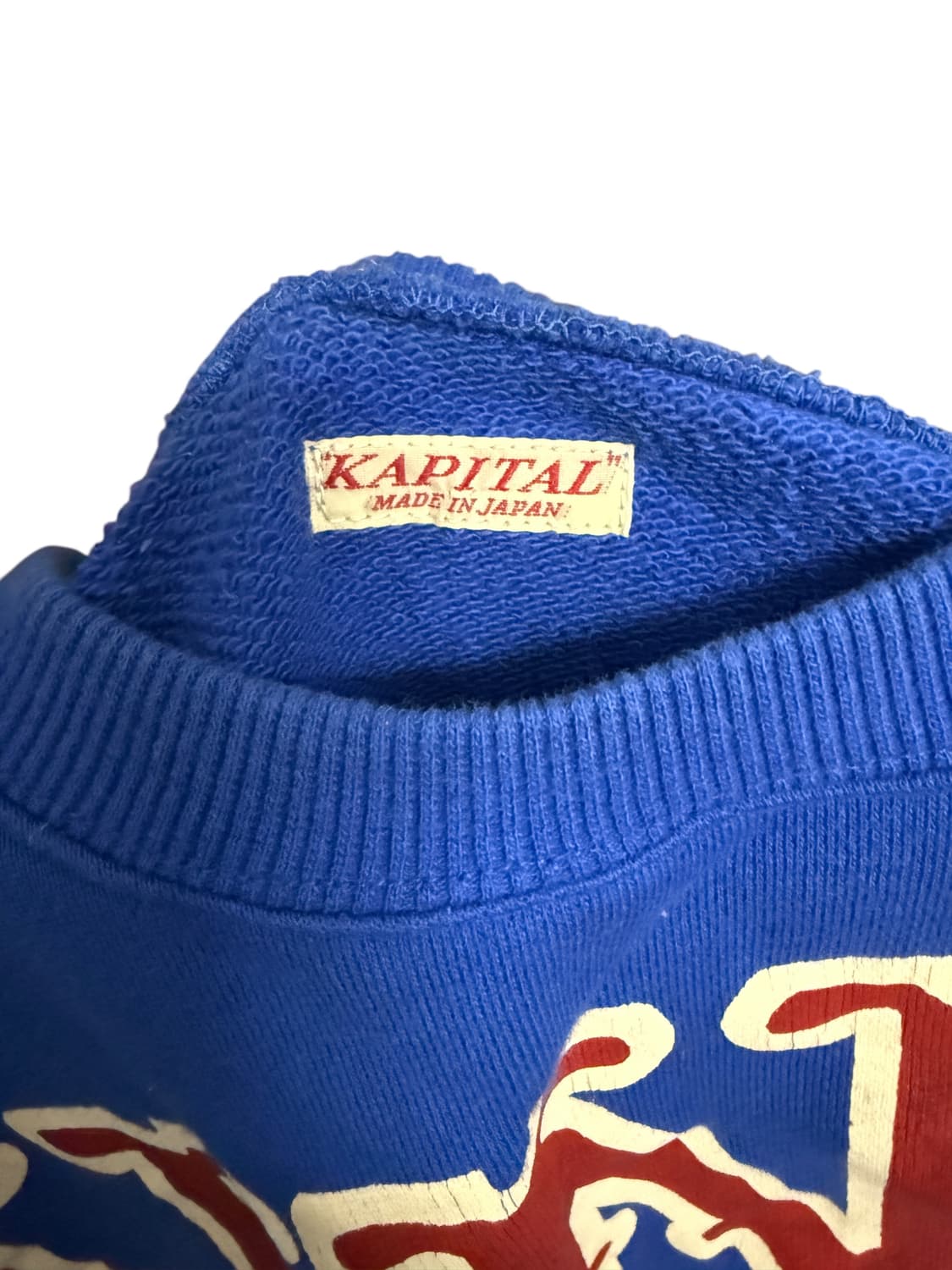 OS 캐피탈 kapital big kountry 크루넥 블루 상품이미지4