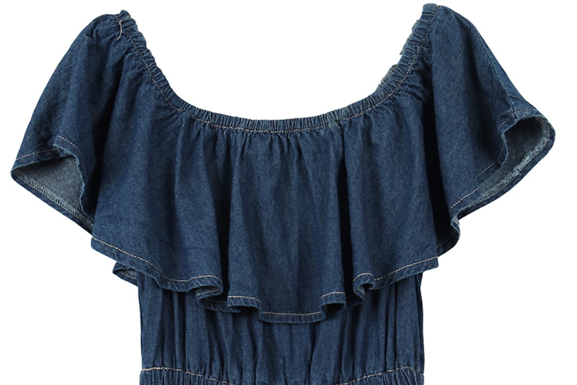 CECIL MCBEE 데님원피스(S)  상품이미지4