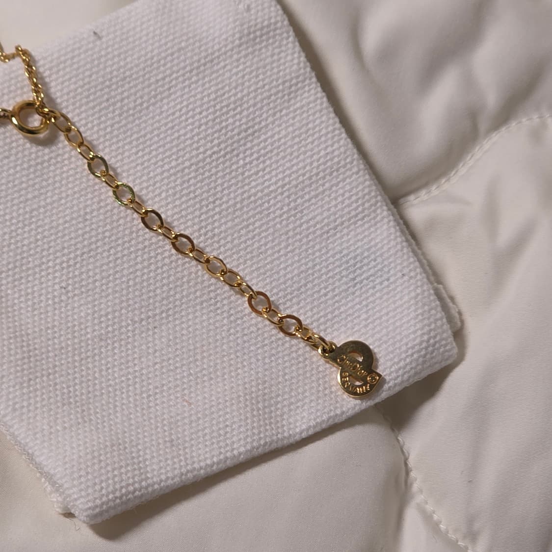 DIOR 디올 큐빅 하트 팬던트 목걸이 상품이미지5