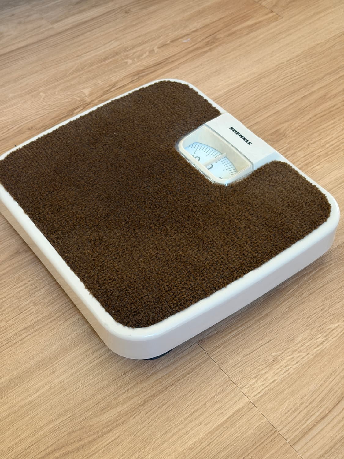 빈티지 SOEHNLE 체중계 브라운 컬러 상품이미지4