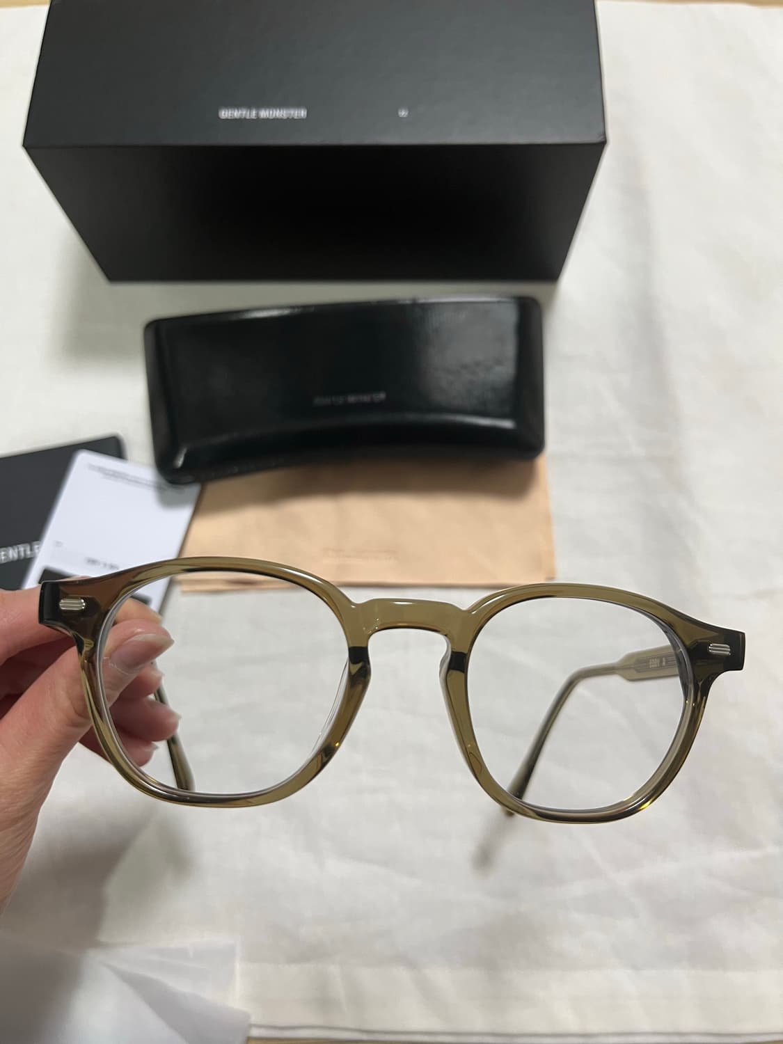 젠틀몬스터 EDDY A-KC1 Full box 상품이미지2