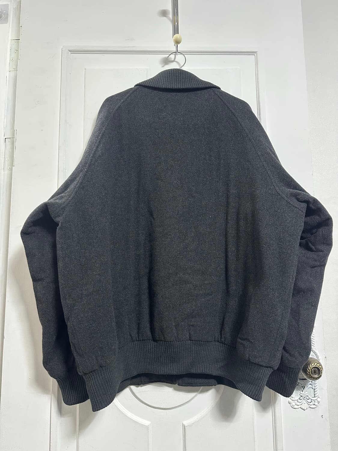 라코스테 울 케이블 블루종 상품이미지2