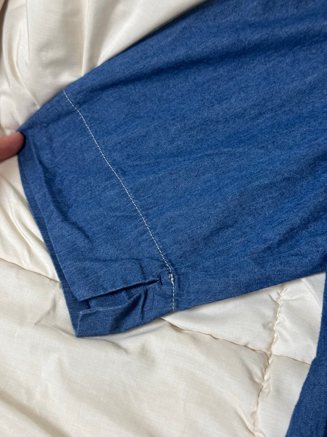 EMCEE 데님 롱 원피스 상품이미지4