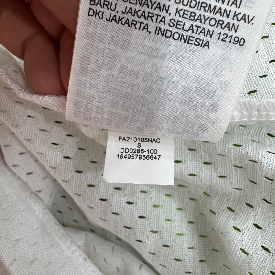 여성용 S 나이키 조던 크롭 져지  상품이미지7