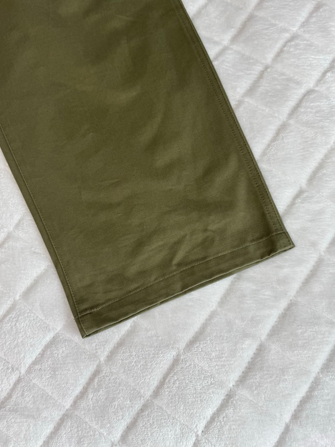 Uniform Bridge Officer Chino Pants Olive 상품이미지3