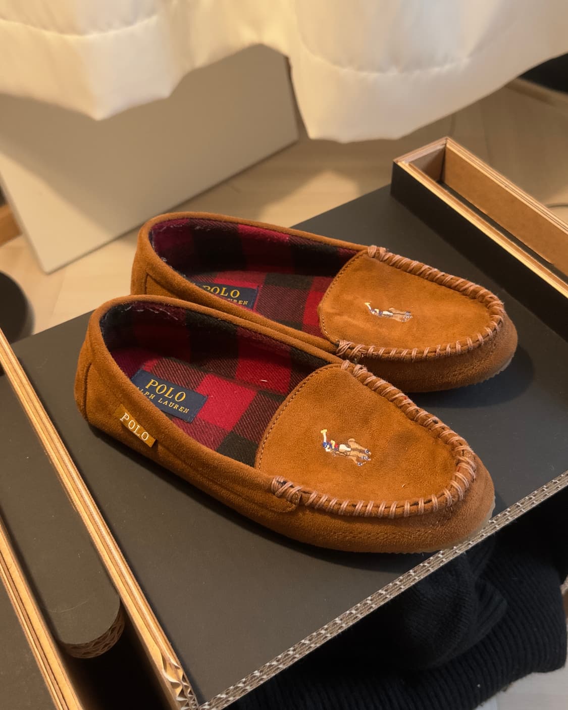 [Polo Ralph Lauren] Suede Scuff Slippers 상품이미지4