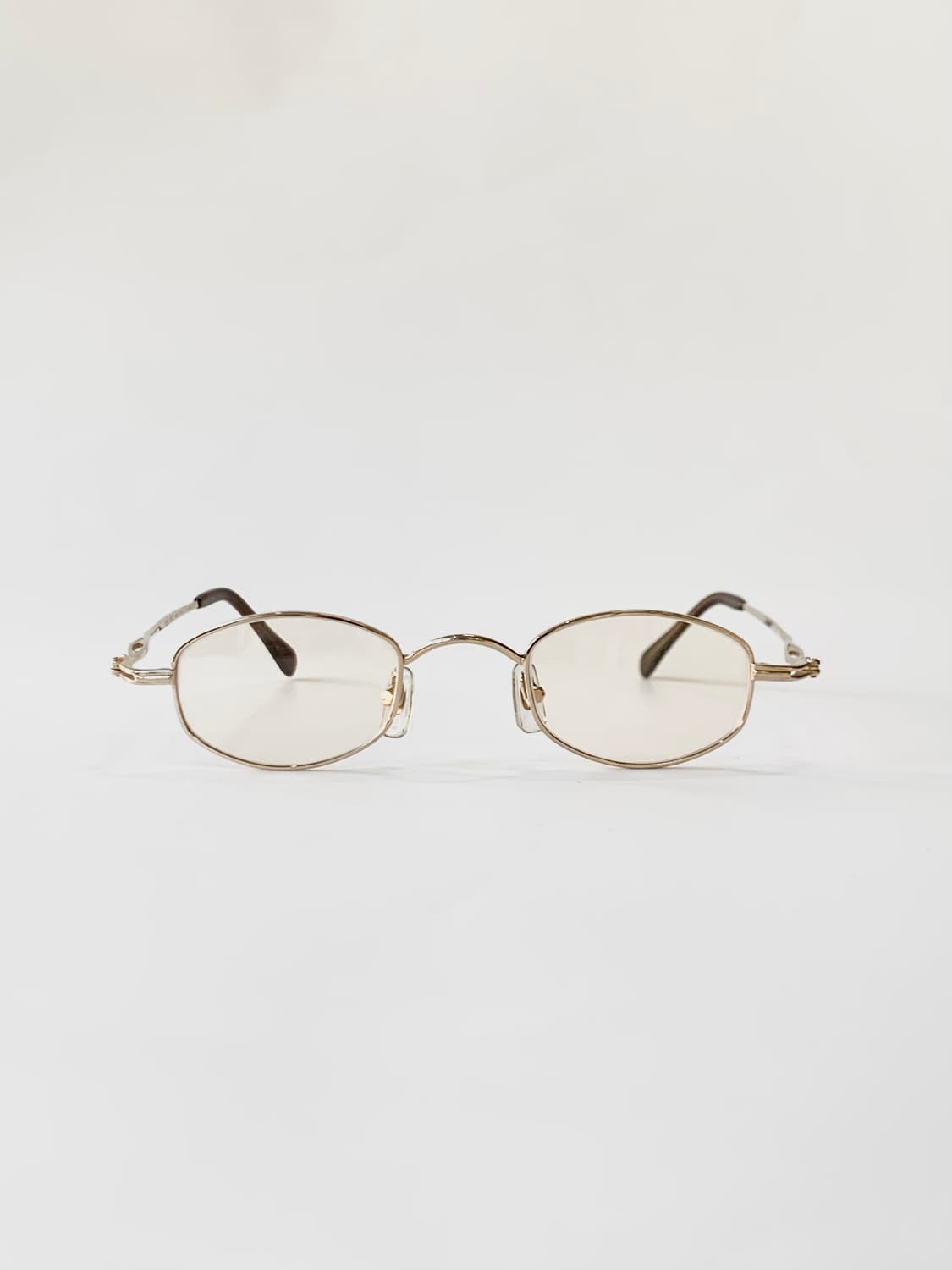 [픽키-598] 추천🏆골드 메탈 사각 안경테 클래식 데드스탁 상품이미지2