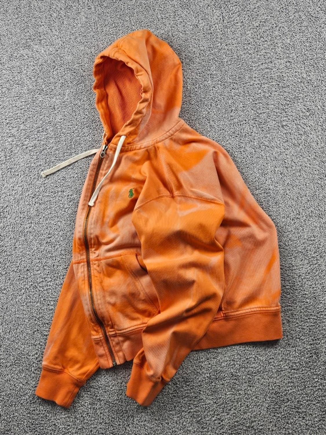 폴로랄프로렌 다잉 워시드 커스텀 스웻 후드 집업 ( M ) / 10823 상품이미지3