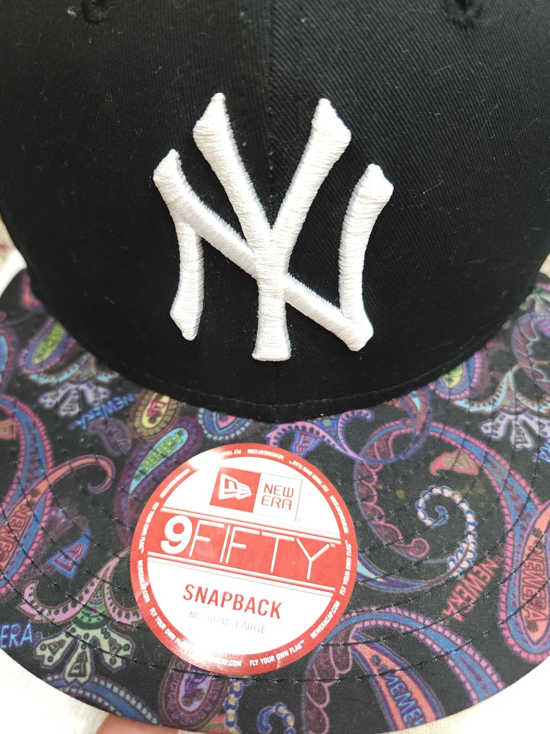 뉴에라 뉴욕양키스 페이즐리 9fifty 스냅백

 상품이미지2
