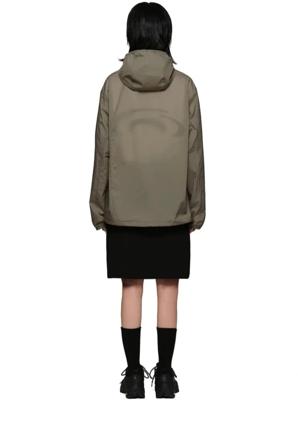 아트오브필드 백 프린트 자켓 카키브라운 남여공용 상품이미지2