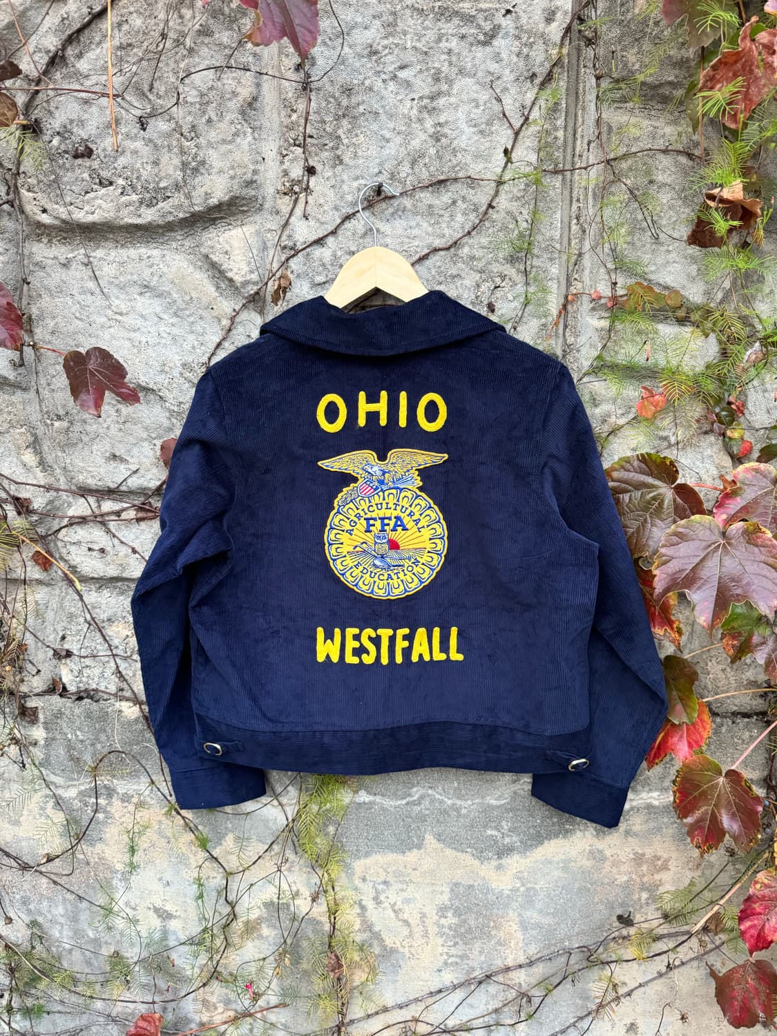 FFA 자켓 미국 농업학교 ohio 체인스티치 코듀로이 빈티지 자켓 상품이미지1