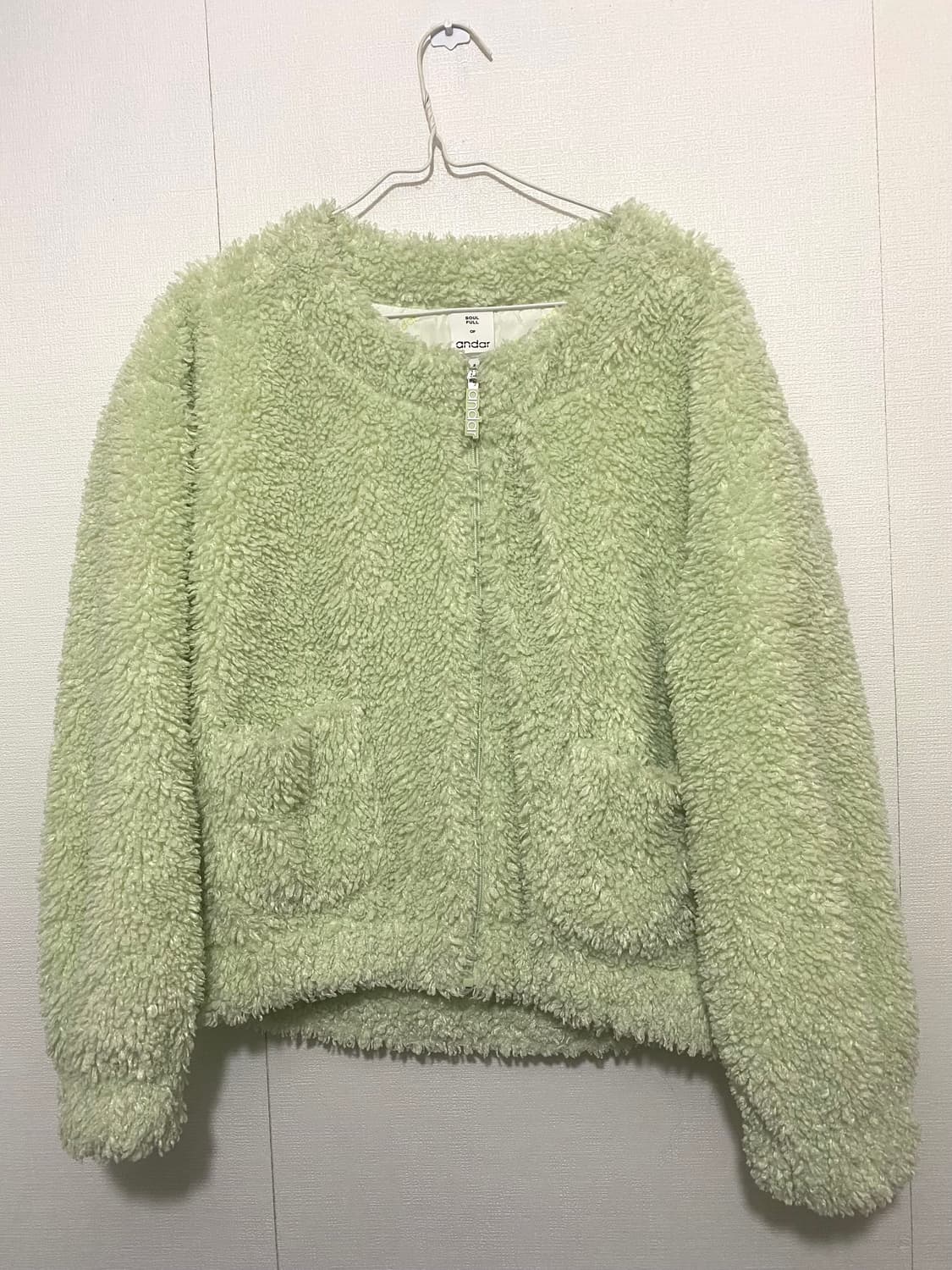 안다르 뽀글이 점퍼 상품이미지3