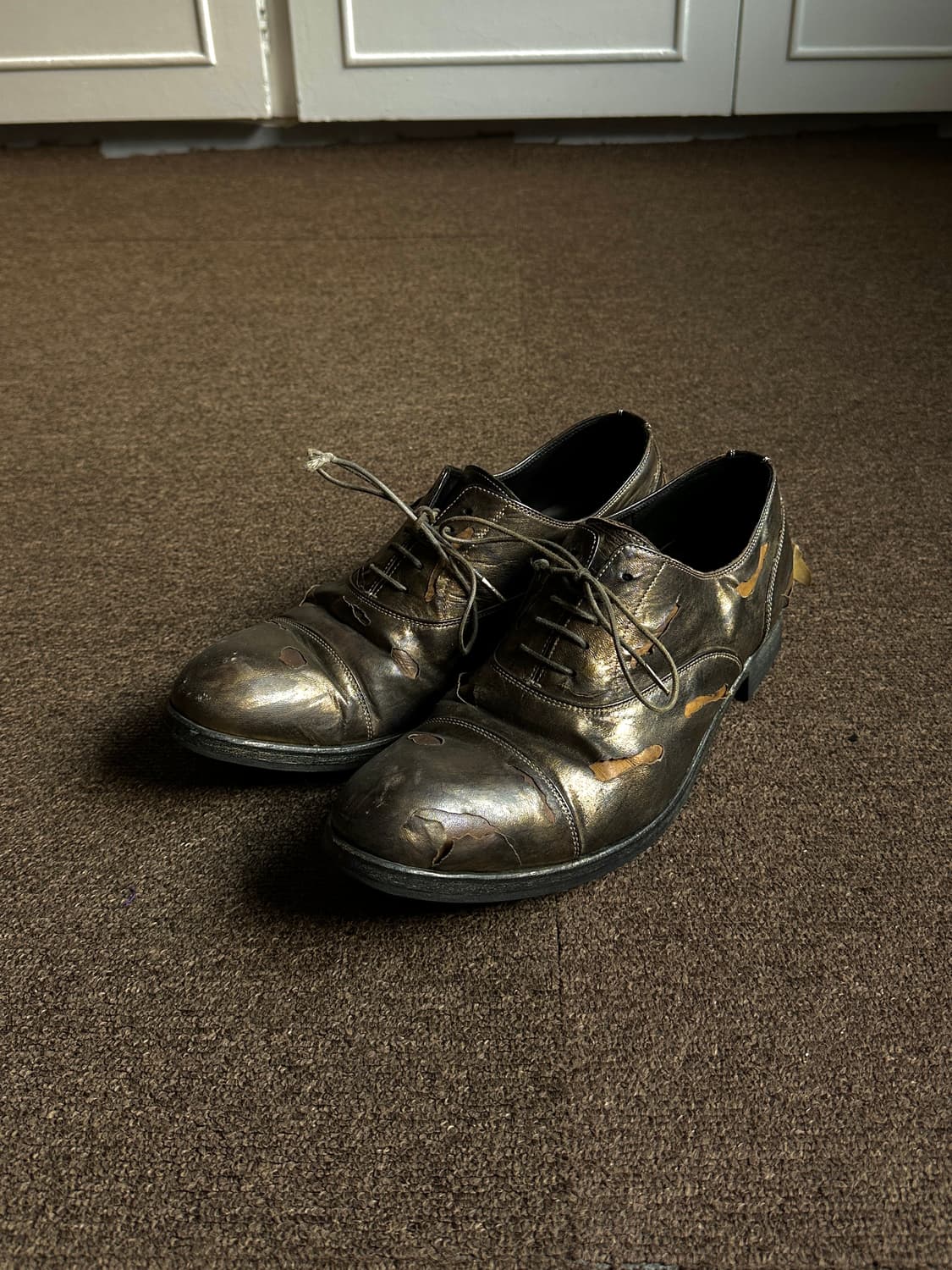 Mihara Yasuhiro 대미지 더티 드레스 슈즈 상품이미지2