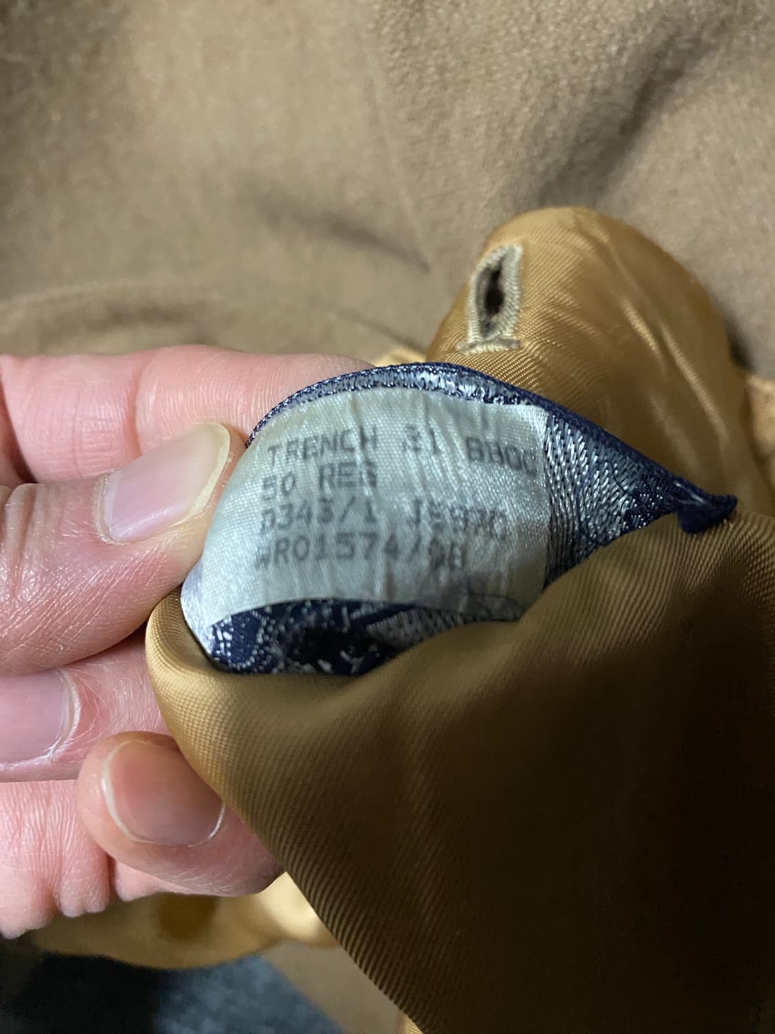 [소장품정리] 풀구성 버버리 원패널 Trench21 트렌치21 트렌치코트 상품이미지9