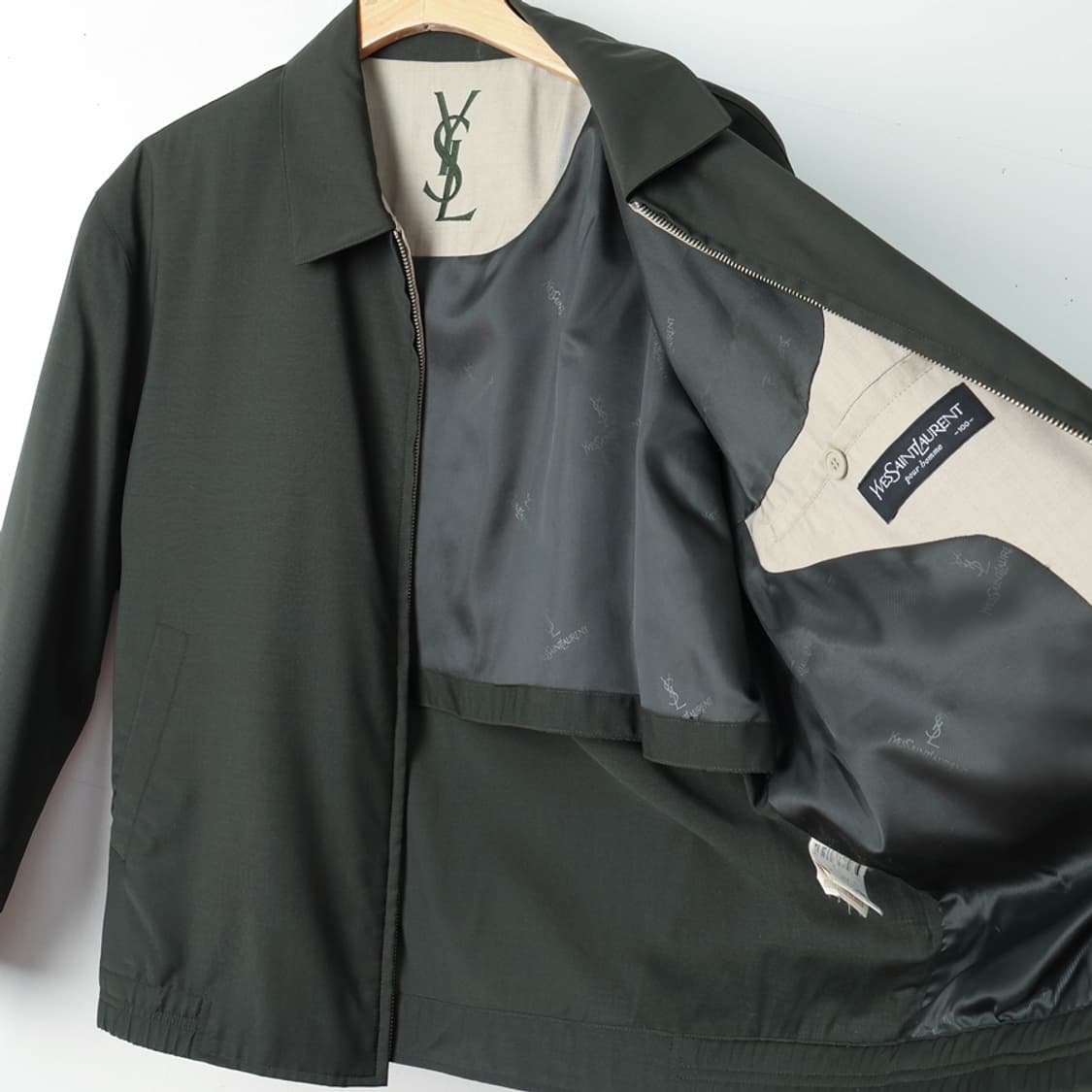 95/입생로랑 울 캐시미어 집업자켓 상품이미지7