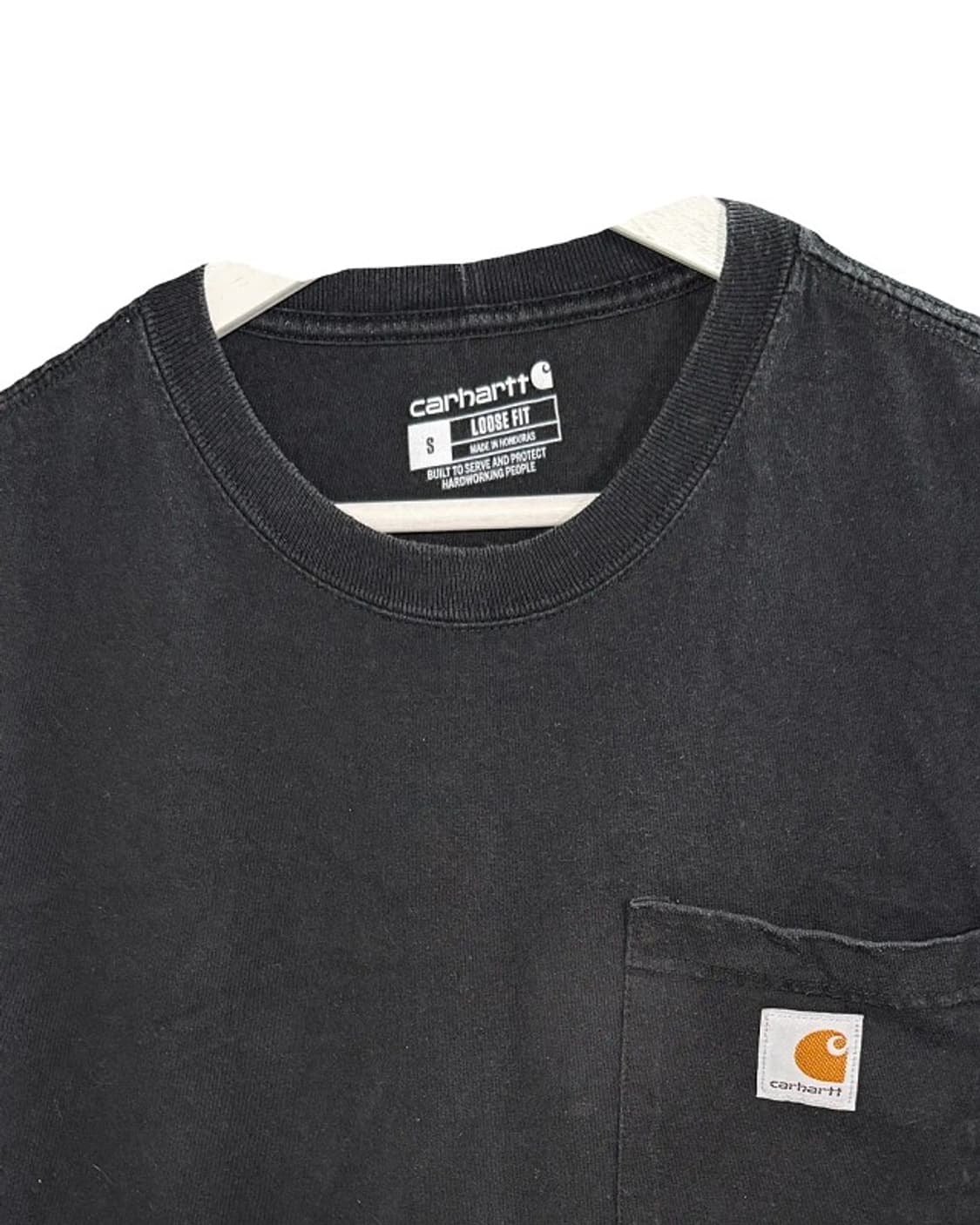 CARHARTT 칼하트 반팔 티 블랙 S 상품이미지4