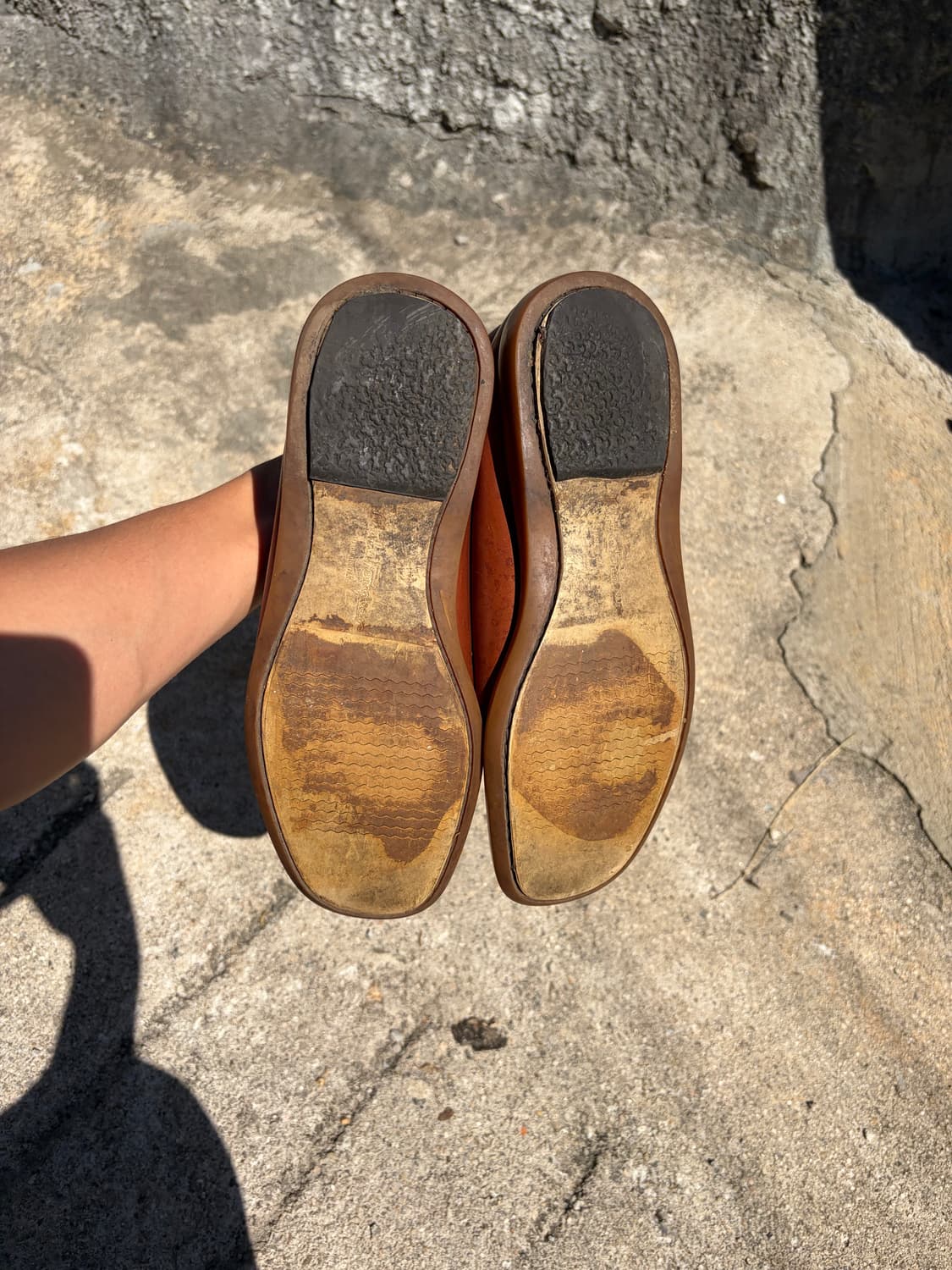 260) Salvatore Ferragamo 브라운 레더 더비 슈즈 상품이미지6
