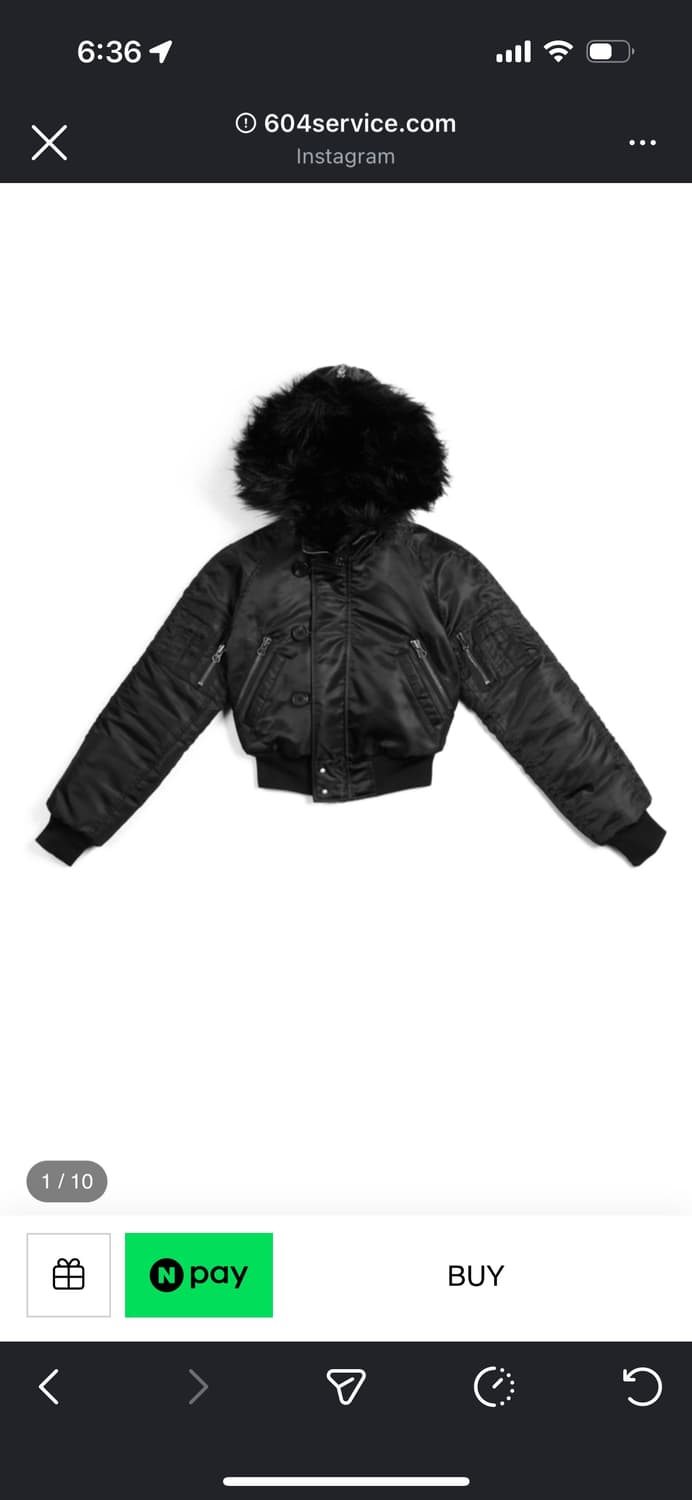 604service N2B flight jacket slim fit s 상품이미지1