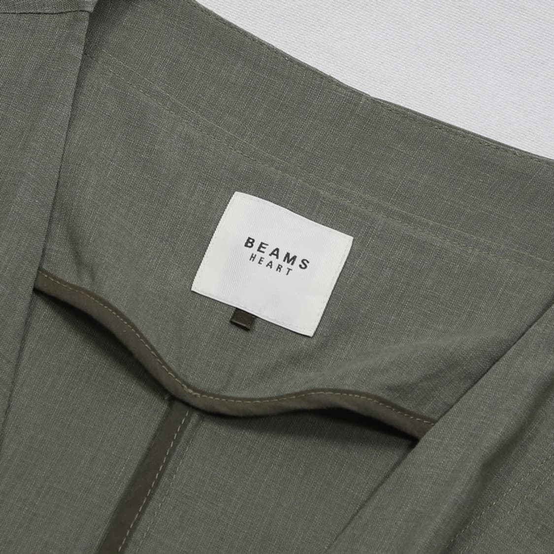 BEAMS HEART 린넨 로브 (여성용) 상품이미지5