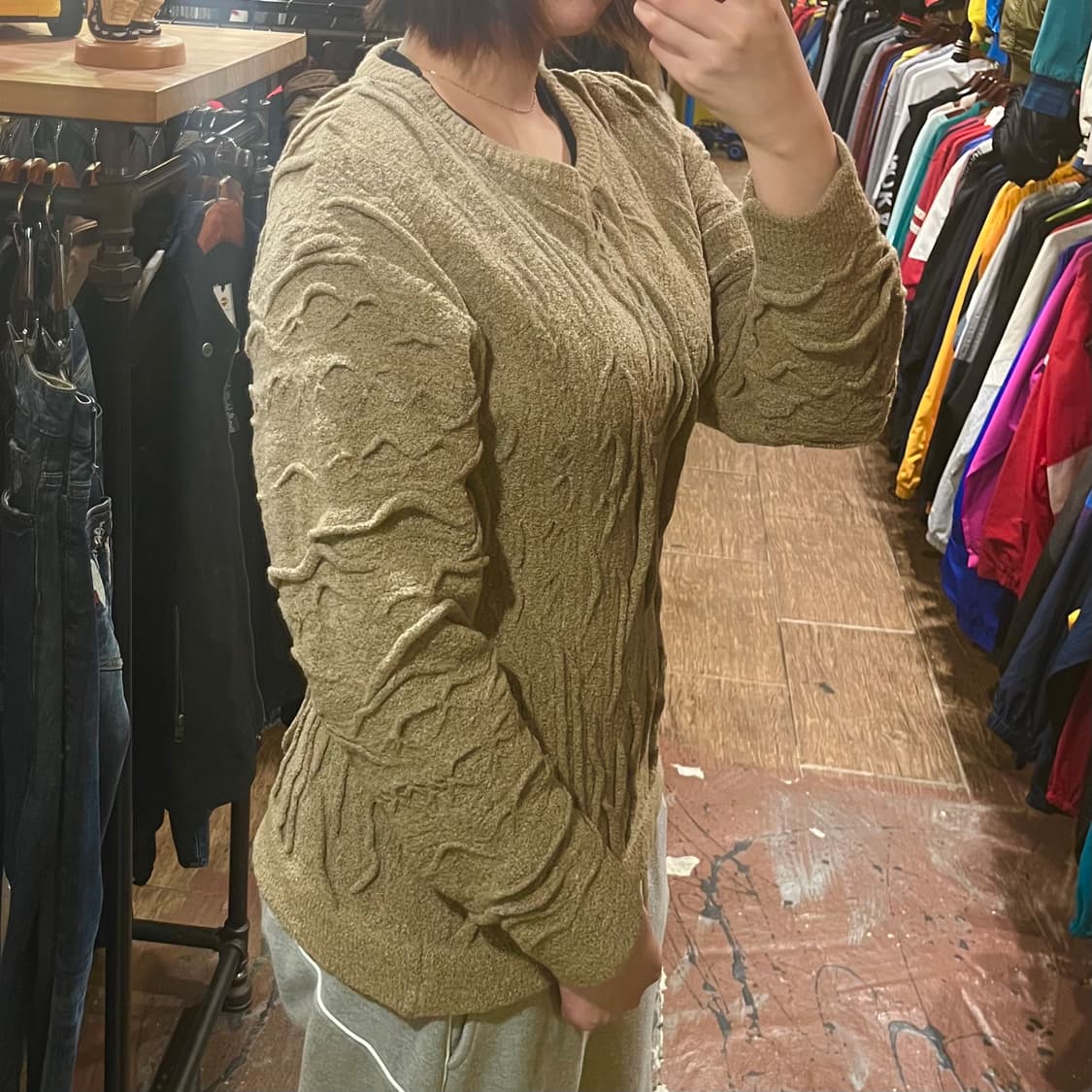 [HI] 코르시니 니트 베이지 상품이미지3