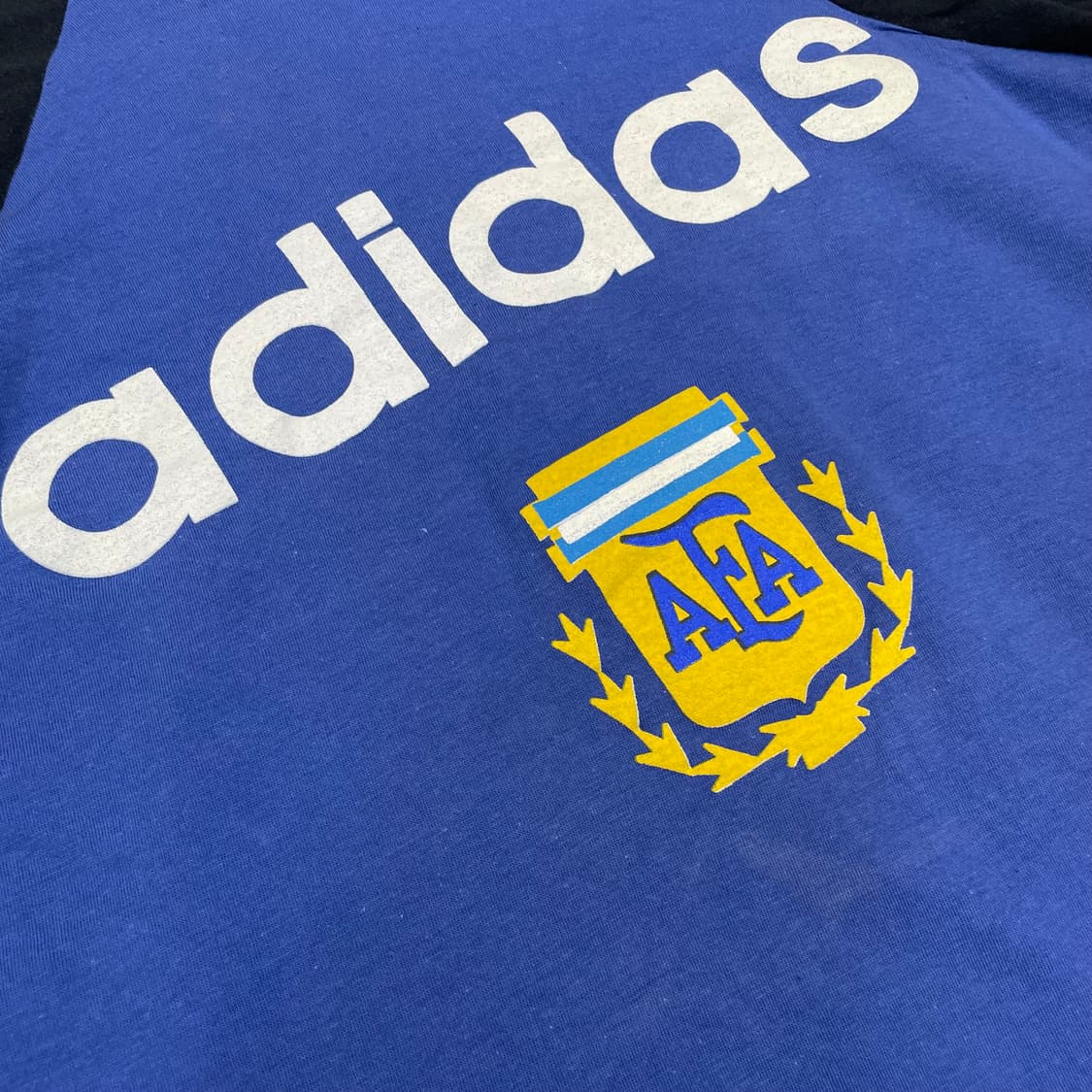 90s adidas 아디다스 아르헨티나 마라도나 빈티지 티셔츠 상품이미지3