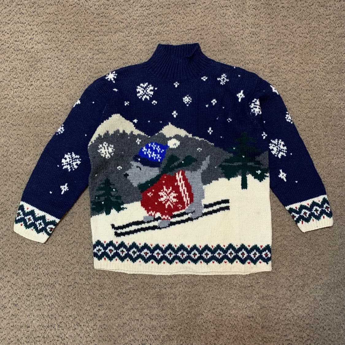 90s Ralph Lauren wool sweater (s) 상품이미지1